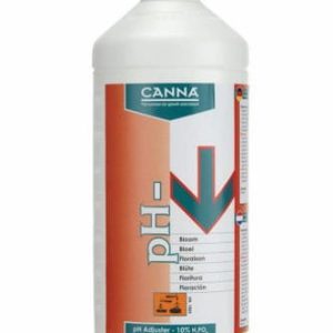 CANNA PH MINUS PRO BLOOM (59%), 1L, REGULATOR OBNIŻAJĄCY pH, NA KWITNIENIE