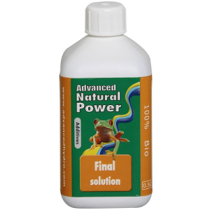 ADVANCED HYDROPONICS OF HOLLAND FINAL SOLUTION 0,5L/500ML NAWÓZ KOŃCOWY, (hydro, kokos, ziemia) ADVANCED NATURAL POWER