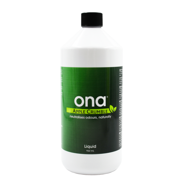 ONA LIQUID APPLE CRUMBLE NEUTRALIZATOR ZAPACHU, POCHŁANIACZ ZAPACHÓW, W PŁYNIE (mozna użyć jako uzupełnienie do żelu), 922ml