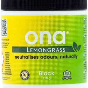 ONA LEMONGRASS NEUTRALIZATOR ZAPACHU, POCHŁANIACZ ZAPACHÓW, W POJEMNIKU, 170g