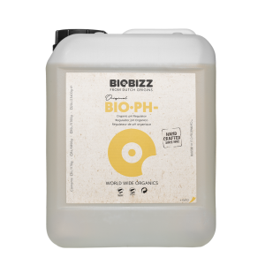 BIOBIZZ PH MINUS, 10L, ORGANICZNY REGULATOR OBNIŻAJĄCY pH, (gleba, hydro, kokos)