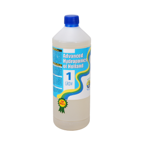 ADVANCED HYDROPONICS OF HOLLAND  1 GROW 0,5L/500ML, NAWÓZ NA WZROST, DUTCH FORMULA,(hydro, kokos, ziemia)