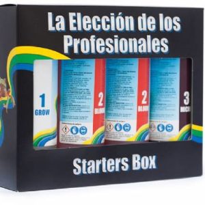 ADVANCED HYDROPONICS OF HOLLAND STARTER 4x250ML, ZESTAW NAWOZÓW NA WZROST I KWITNIENIE (hydro, kokos, ziemia)