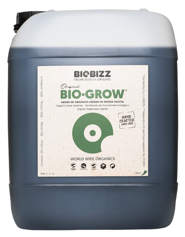 BIOBIZZ BIO-GROW 10L, ORGANICZNY NAWÓZ NA WZROST