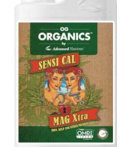 ADVANCED NUTRIENTS  OG Organics™ SENSI CAL-MAG XTRA 0.25L/250ML, ORGANICZNY WAPŃ I MAGNEZ + ŻELAZO, SIARKA I CYNK, (gleba,hydro,kokos)