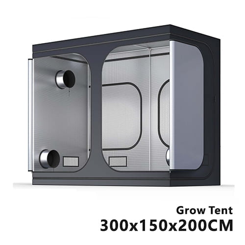 GROWBOX VF300R 300x150 x200cm, SZAFA, NAMIOT DO UPRAWY ROŚLIN