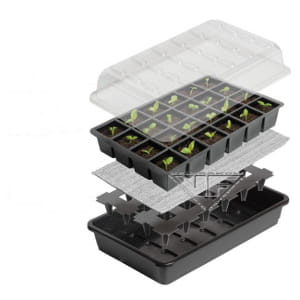 GARLAND SAMONAWADNIAJĄCA SZKLARENKA/PROPAGATOR, 12 SADZONEK, ZBIORNIK 1.2L, 37.5x13.5xh16cm