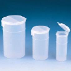 SCHOWEK-POJEMNIK HERMETYCZNY (HDPP) Z POKRYWKĄ, ANTYZAPACHOWY, h116mm, fi63mm, poj. 300ml/10oz