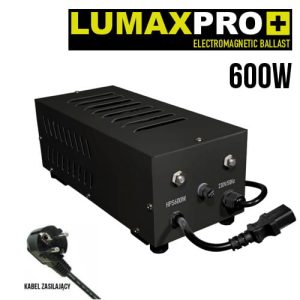 ZASILACZ DO LAMP HPS i MH, 600W, PÓŁ-ELEKTRONICZNY, LUMAXPRO - GARDEN HIGHPRO, MIĘKKI STAR, GHP