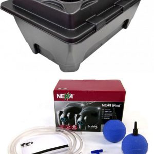 KOMPLETNY SYSTEM HYDROPONICZNY NA 6 ROŚLIN, DWC OXYPOT 70L, 82x53xh37cm, NUTRICULTURE