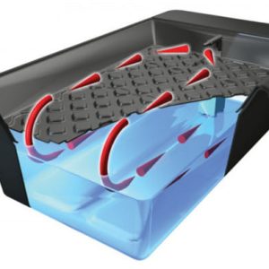 SYSTEM HYDROPONICZNY NFT GRO-TANK, NUTRICULTURE, 20L, 70x40xh20cm